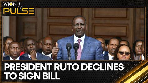 Kenya protests: President Ruto withdraws controversial finance .